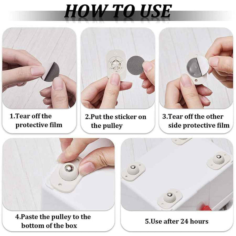 [12 PCS] FURNITURE MOVING WHEEL CASTERS - Shopandsave