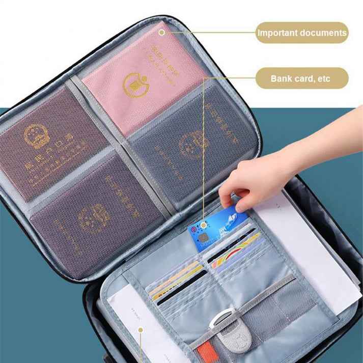 Premium Document Organizer Bag - Shopandsave