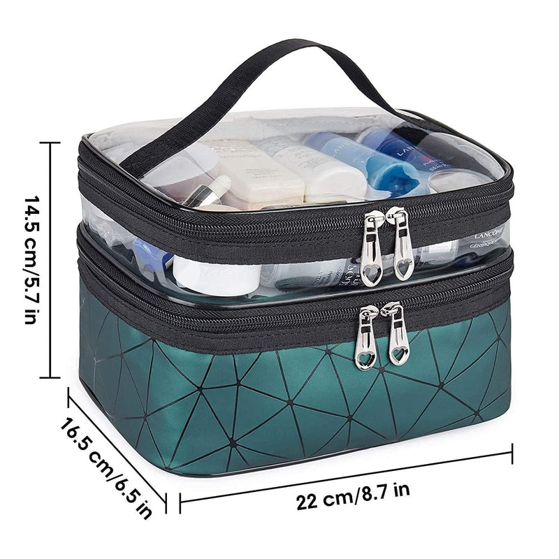 2 Layer Toiletry Bag - Shopandsave