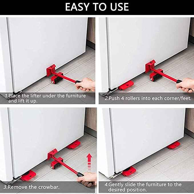 Heavy Furniture Lifter Tools with Sliders for Easy and Safe Shifting - Shopandsave