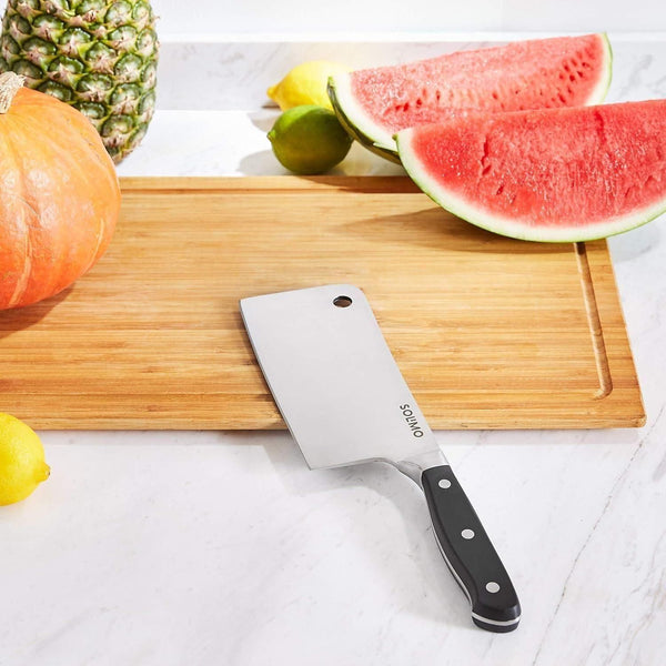 High-Carbon Stainless Steel Meat Cleaver/Knife Pack of 1 - Shopandsave