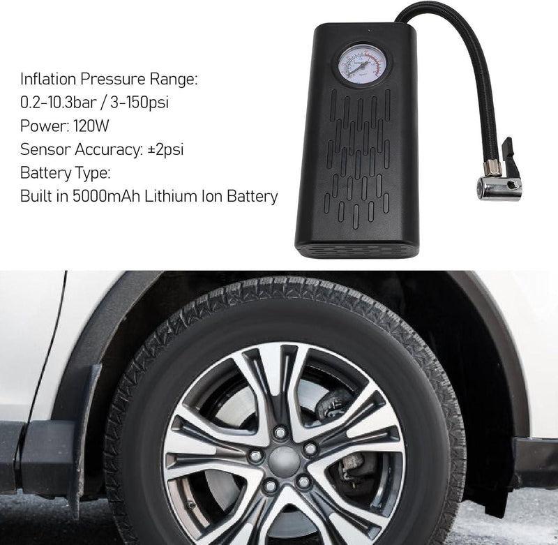 Portable Air Compressor Tire Inflator - Shopandsave