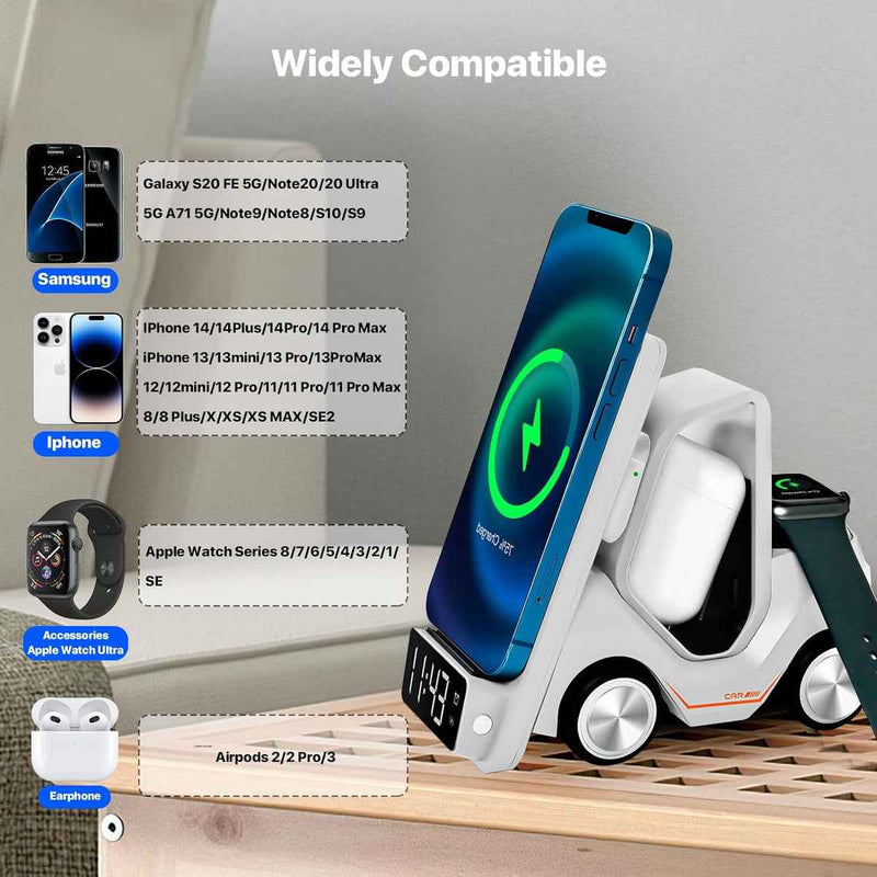 5-in-1 Car Wireless Charger Stand - Shopandsave