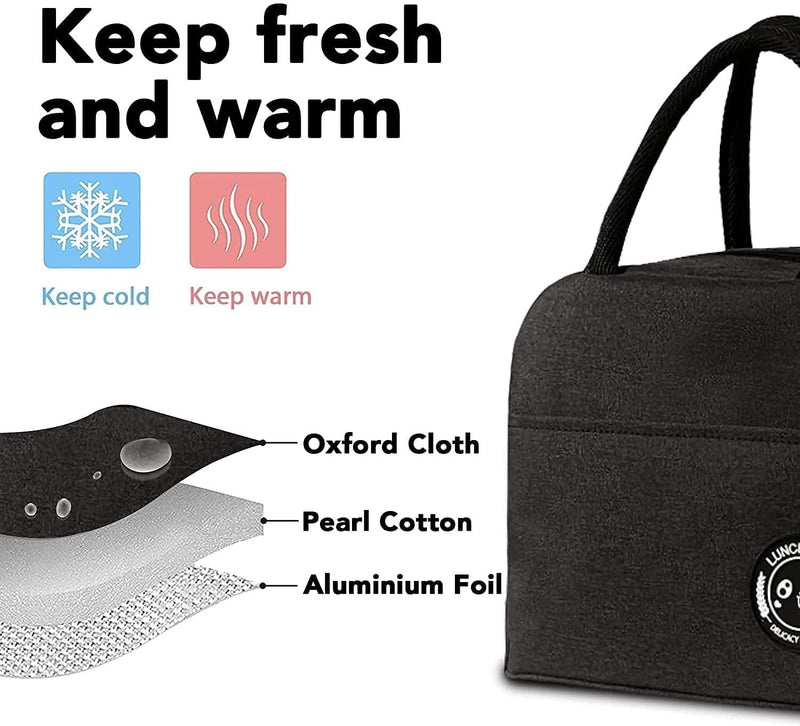 Insulated Portable and Reusable Lunch Bag - Shopandsave