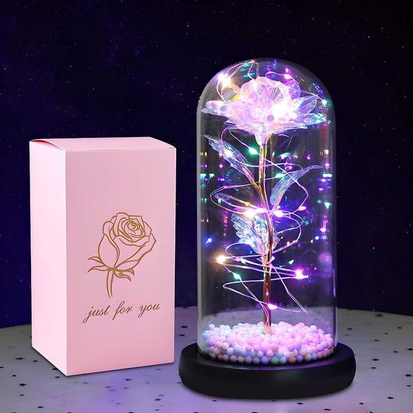 Rose Light Up Flower - Shopandsave