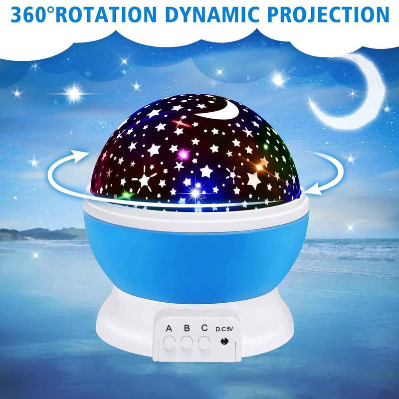 Star Master Dream Color Changing Rotating Projection Lamp - Shopandsave