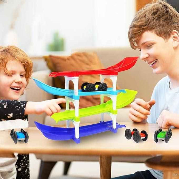 Ramp Racer , Multi level Ramp Racing Car Toy Set - Shopandsave
