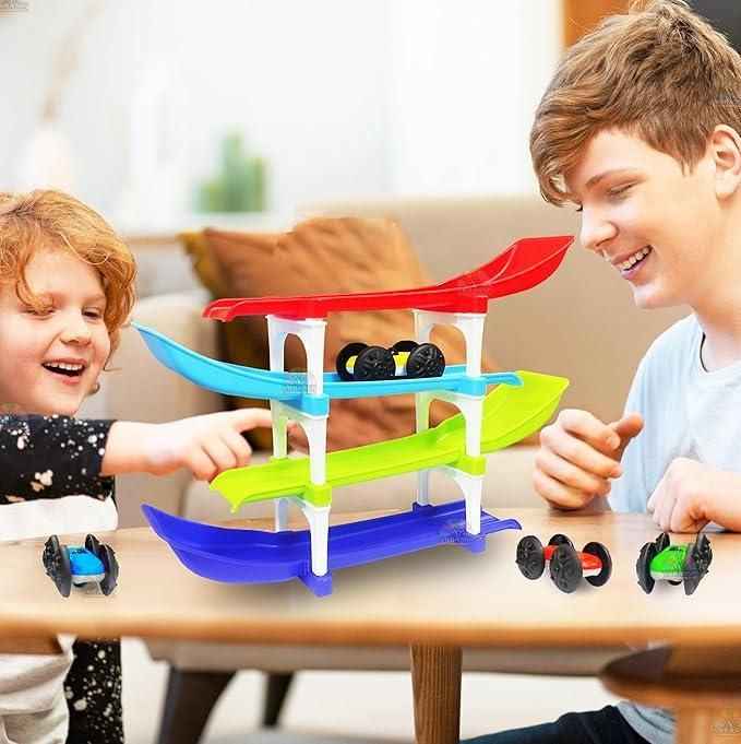 Ramp Racer , Multi level Ramp Racing Car Toy Set - Shopandsave