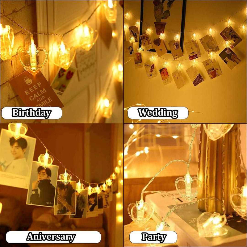 Heart Shaped Led Lights - Shopandsave
