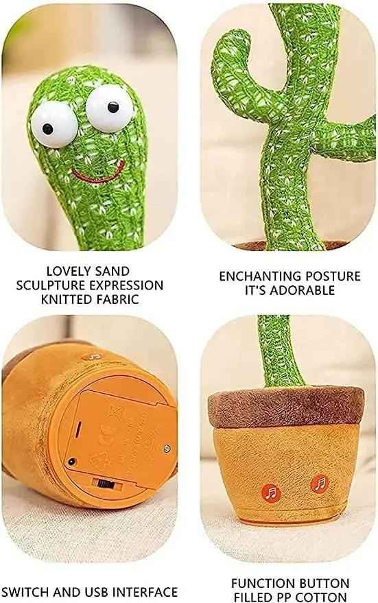 LED Musical Dancing & Mimicry Cactus Toy - Shopandsave