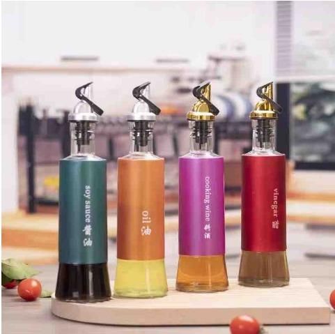 Oil Dispenser Bottle Automatic Opening and Closing Oil Pot - Shopandsave