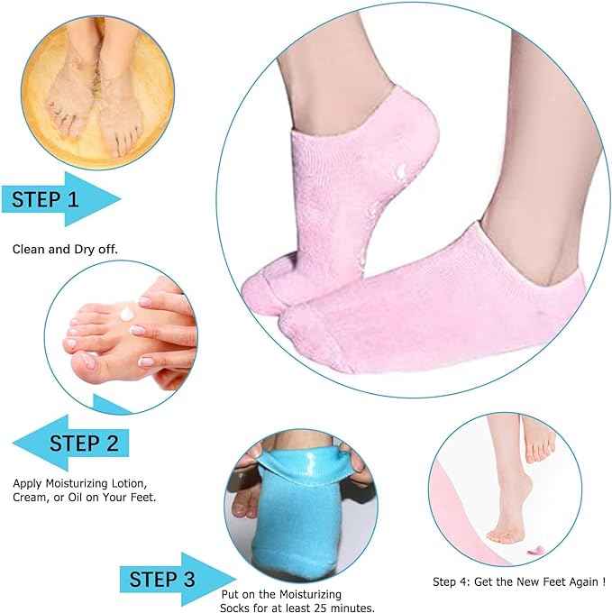 Winter Spa Gel Socks - Shopandsave