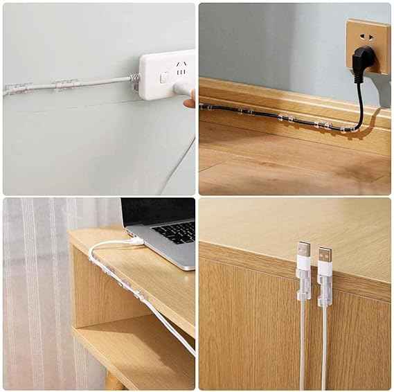 Nail Free Wire Clamp Set of 40PCS - Shopandsave