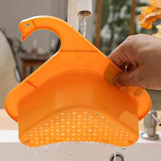 Kitchen Sink Swan Basket - Shopandsave