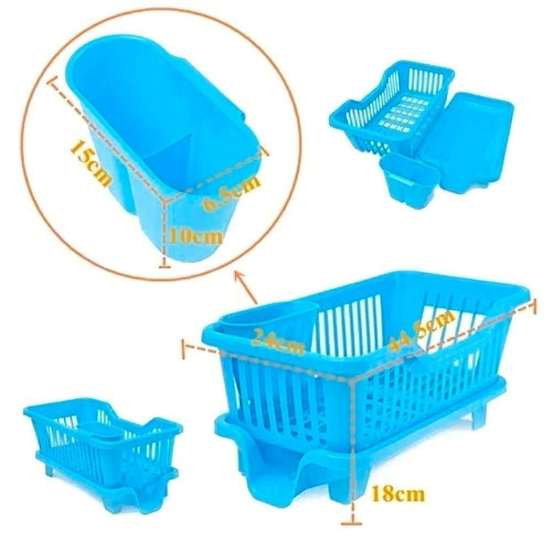 3 in 1 Kitchen Dish Drainer - Shopandsave
