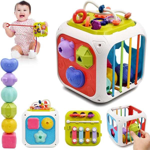 Montessori 7 in 1 Baby Sensory Toy for Kids - Shopandsave