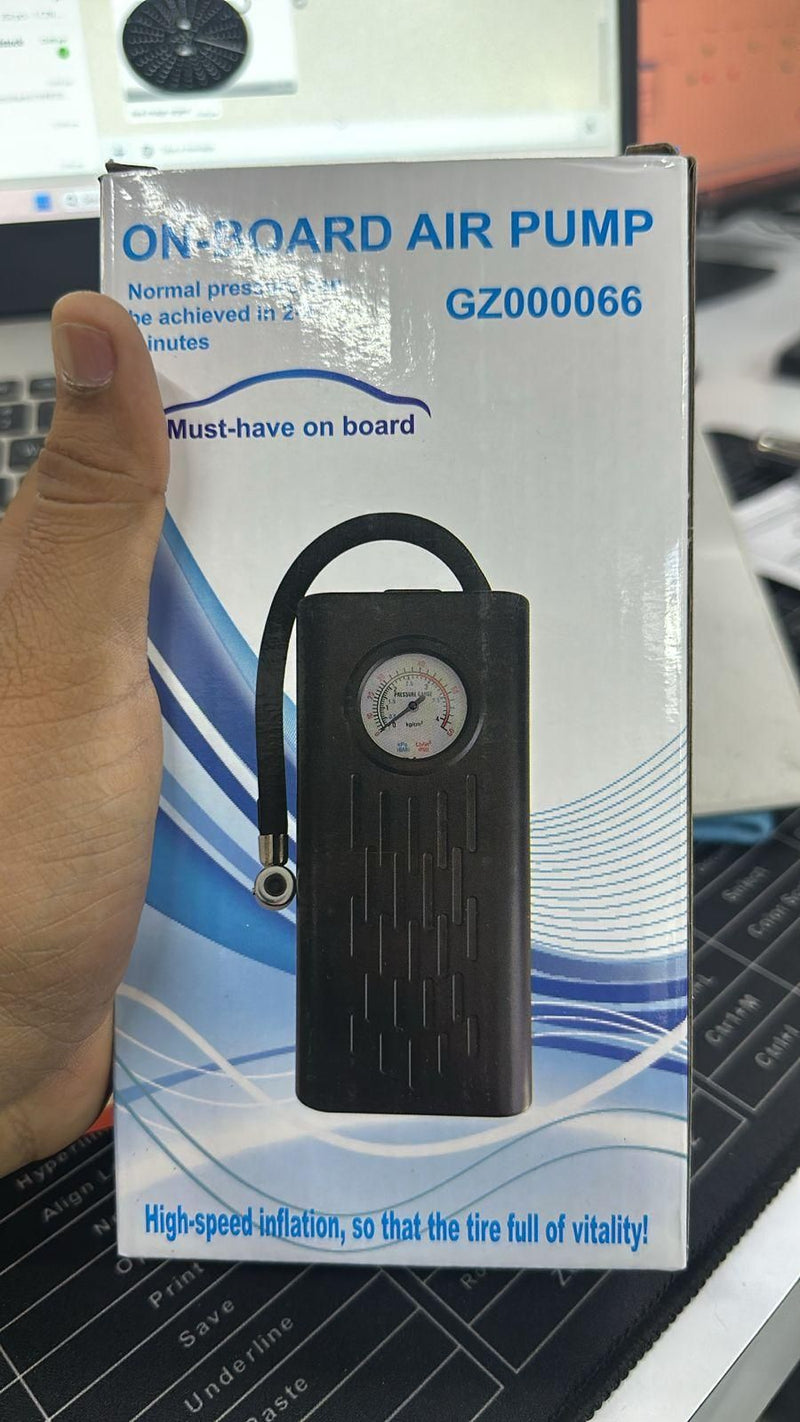 Portable Air Compressor Tire Inflator - Shopandsave