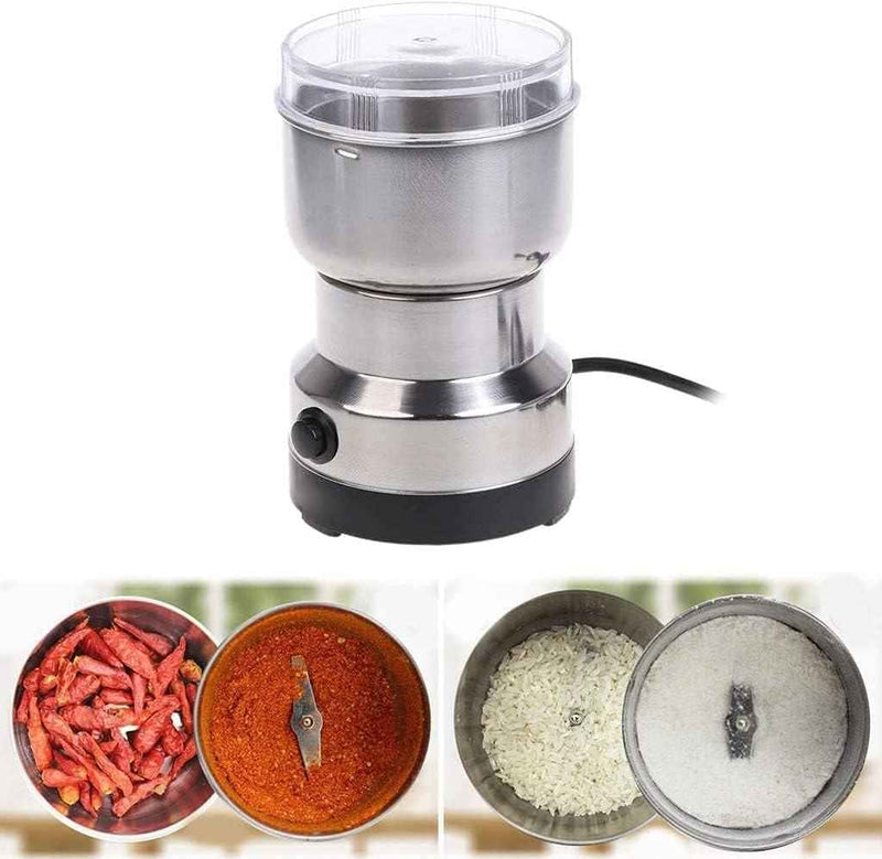 Electric Smash Machine, Multifunction Small Food Grinder Grain Grinder, Portable Coffee Bean Grinder - Shopandsave