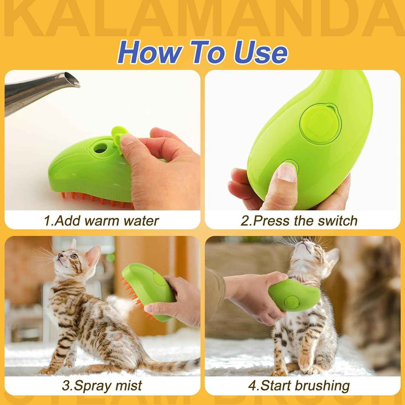 Pet Steam Brush - Shopandsave