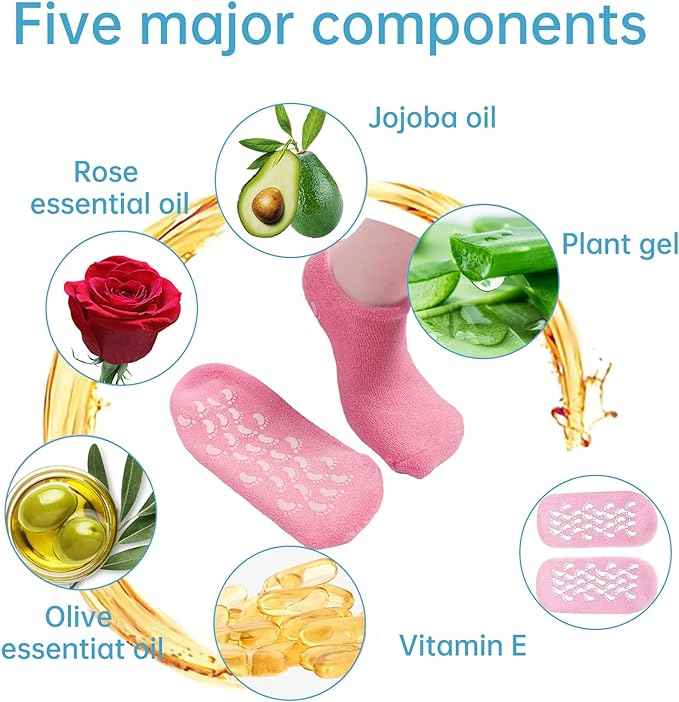 Winter Spa Gel Socks - Shopandsave