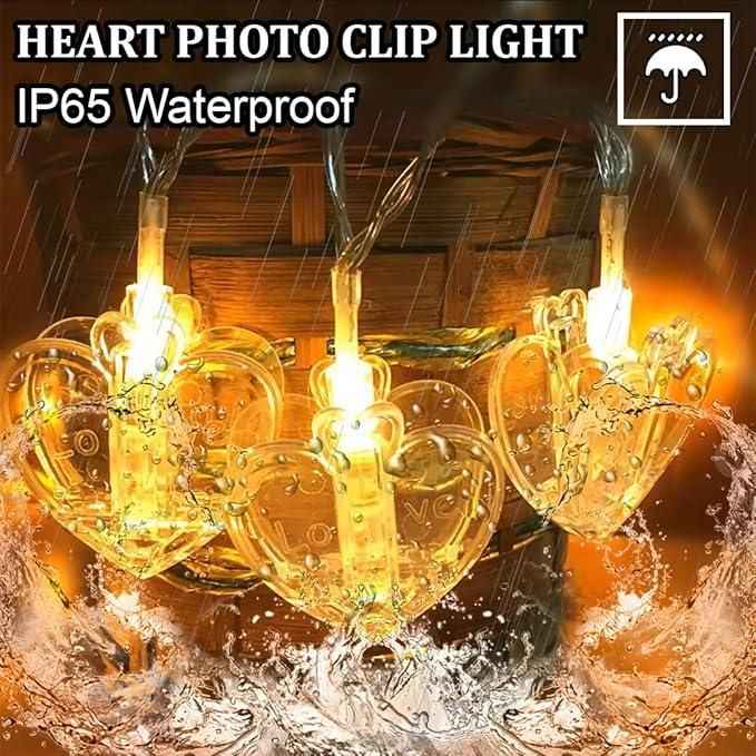 Heart Shaped Led Lights - Shopandsave