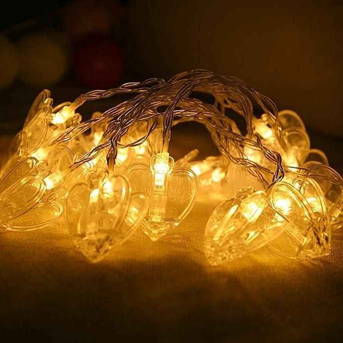 Heart Shaped Led Lights - Shopandsave