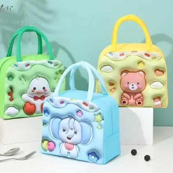 3D Cartoon Lunch Bag For Kids - Shopandsave