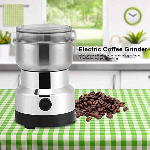 Electric Smash Machine, Multifunction Small Food Grinder Grain Grinder, Portable Coffee Bean Grinder - Shopandsave