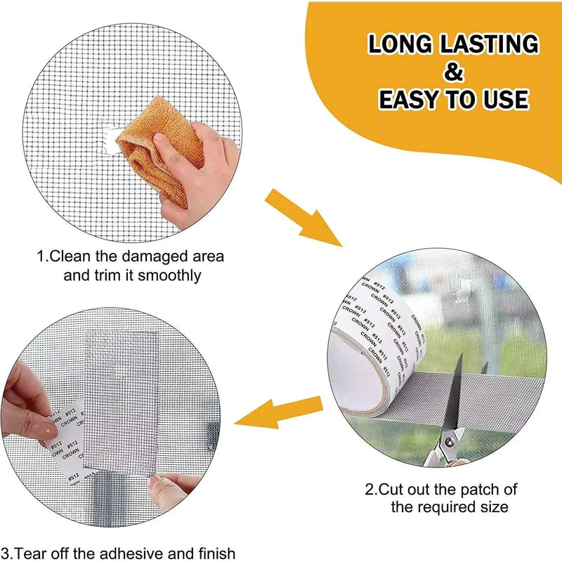 Window Net Repair Tape Pack of 2 - Shopandsave