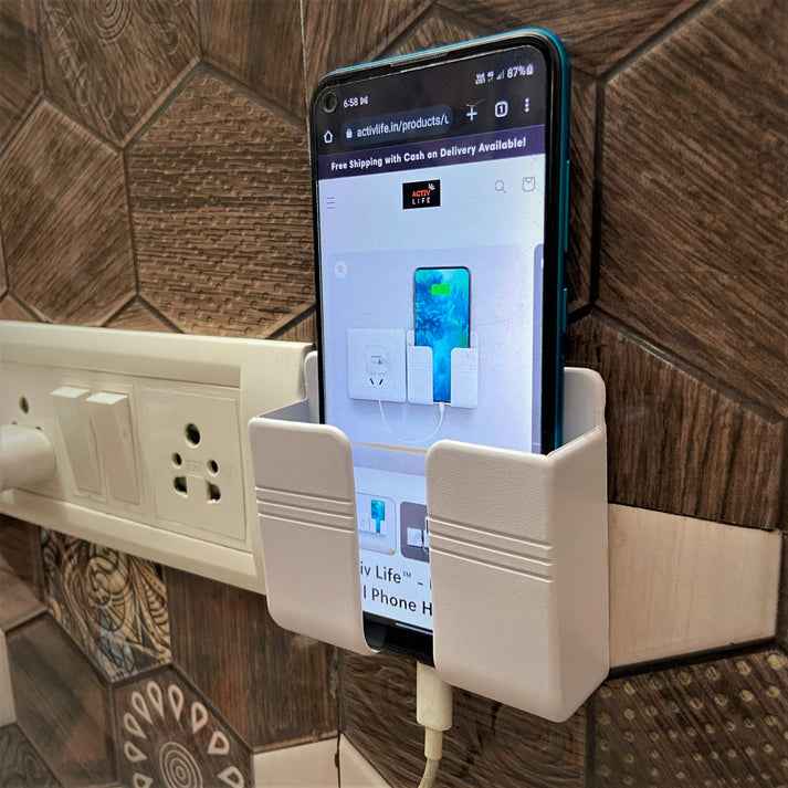 Universal Wall Phone Holder - Shopandsave