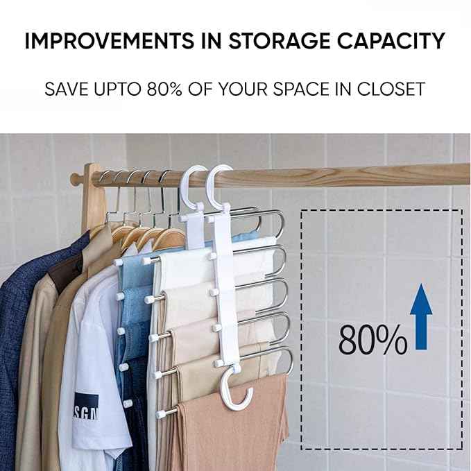 5 in 1 Cloth Hanger - Shopandsave
