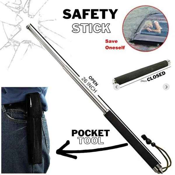 Automatic Retractable Self-Defence Rod - Shopandsave