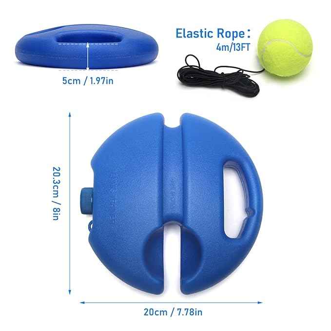 Solo Tennis Trainer Rebound Ball with String for Self Tennis Practice - Shopandsave