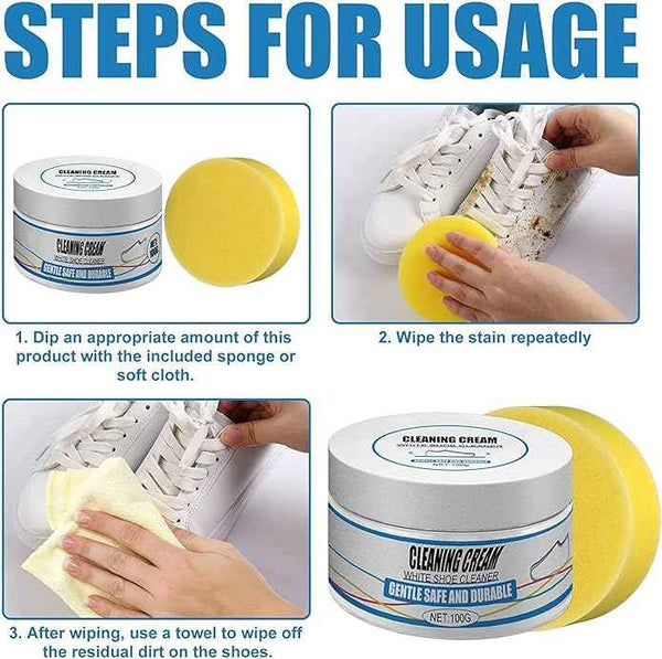 Multi-Purpose Shoe Cleaning Cream - Shopandsave