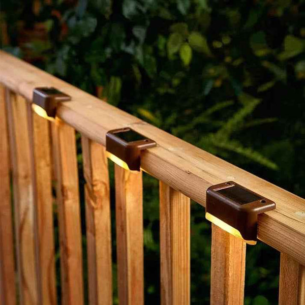 Solar Stair Lights : Auto Light Up In The Dark - Shopandsave
