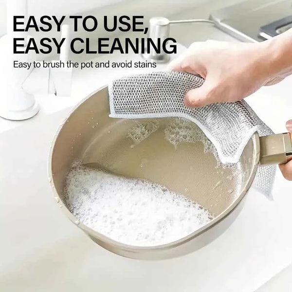 Non-Scratch Wire Dish Washing Cloth - Shopandsave