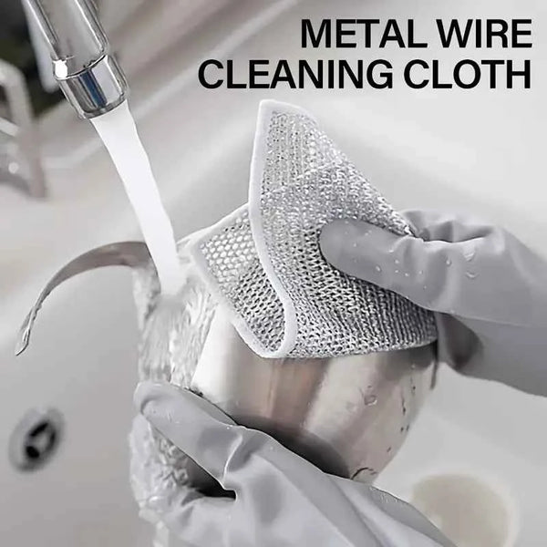 Non-Scratch Wire Dish Washing Cloth - Shopandsave